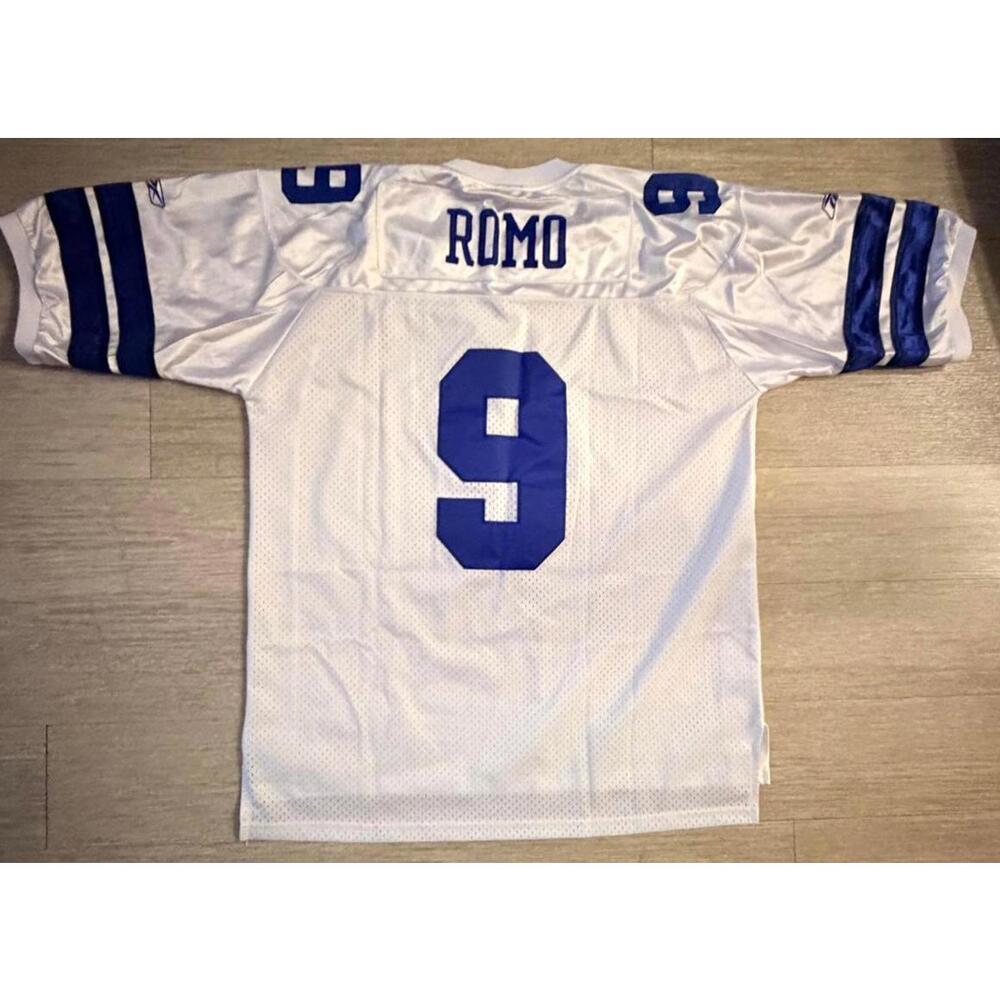 Reebok NFL Dallas Cowboys Tony Romo #9 Football Jersey Size 54